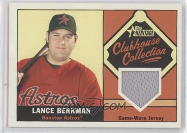 2010 Topps Heritage - Clubhouse Collection Relic #CCR-LB - Lance Berkman