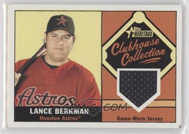 2010 Topps Heritage - Clubhouse Collection Relic #CCR-LB - Lance Berkman