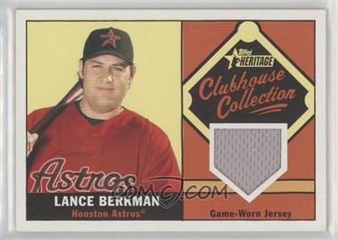 2010 Topps Heritage - Clubhouse Collection Relic #CCR-LB - Lance Berkman