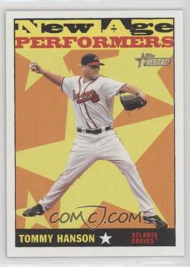 2010 Topps Heritage - New Age Performers #NAP 4 - Tommy Hanson