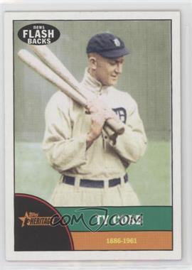 2010 Topps Heritage - News Flashbacks #NF 10 - Ty Cobb