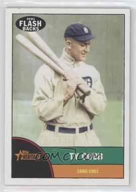 2010 Topps Heritage - News Flashbacks #NF 10 - Ty Cobb