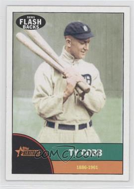 2010 Topps Heritage - News Flashbacks #NF 10 - Ty Cobb