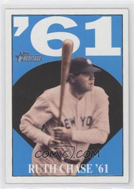 2010 Topps Heritage - Ruth Chase '61 #61BR3 - Babe Ruth [Good to VG‑EX]