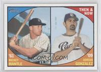 Adrian Gonzalez, Mickey Mantle