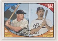 Adrian Gonzalez, Mickey Mantle