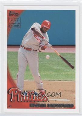 2010 Topps Limited Edition - Factory Set [Base] #RS1 - Ryan Howard