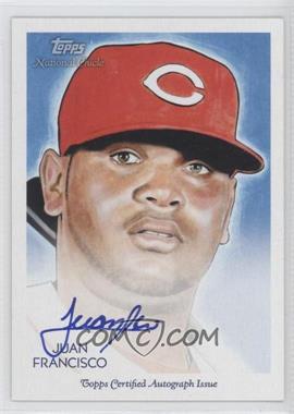 2010 Topps National Chicle - Autographs - Bazooka Back #NCA-JF - Juan Francisco /99