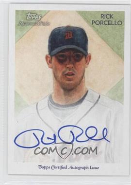 2010 Topps National Chicle - Autographs - Bazooka Back #NCA-RP - Rick Porcello /99