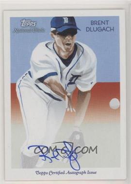 2010 Topps National Chicle - Autographs - National Chicle Back #NCA-BD - Brent Dlugach /199