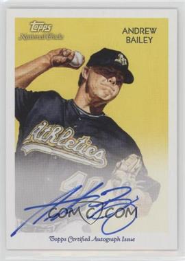 2010 Topps National Chicle - Autographs #NCA-AB - Andrew Bailey