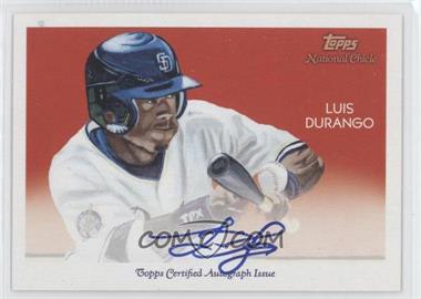 2010 Topps National Chicle - Autographs #NCA-LD - Luis Durango