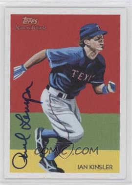 2010 Topps National Chicle - [Base] - Artist Proof Artist Autographs #43 - Ian Kinsler by Paul Lempa /10