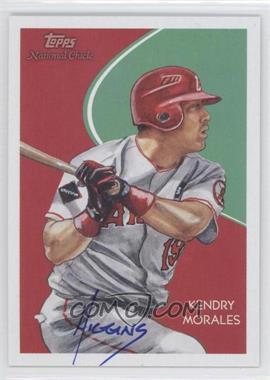 2010 Topps National Chicle - [Base] - Artist Proof Artist Autographs #75 - Kendrys Morales by Don Higgins /10