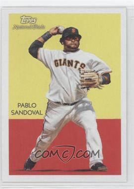 2010 Topps National Chicle - [Base] - Bazooka Back #103 - Pablo Sandoval by Chris Henderson