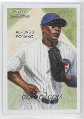 2010 Topps National Chicle - [Base] - Bazooka Back #186 - Alfonso Soriano by Mike Kupka