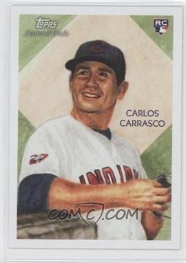 2010 Topps National Chicle - [Base] - Bazooka Back #266 - Rookies - Carlos Carrasco by Mike Kupka