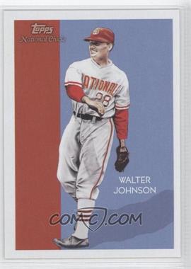 2010 Topps National Chicle - [Base] - Bazooka Back #290 - Walter Johnson by Dave Hobrecht