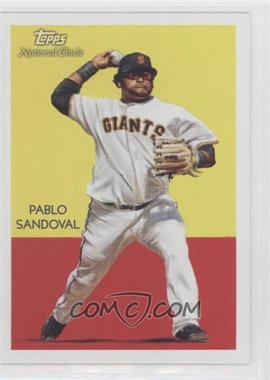 2010 Topps National Chicle - [Base] - National Chicle Back #103 - Pablo Sandoval by Chris Henderson