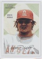 Erick Aybar by Mike Kupka