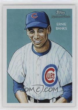 2010 Topps National Chicle - [Base] - National Chicle Back #296 - Ernie Banks by Jason Davies