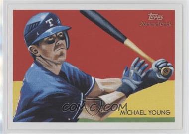 2010 Topps National Chicle - [Base] - National Chicle Back #39 - Michael Young by Paul Lempa