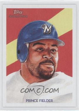 2010 Topps National Chicle - [Base] - National Chicle Back #5 - Prince Fielder by Brian Kong