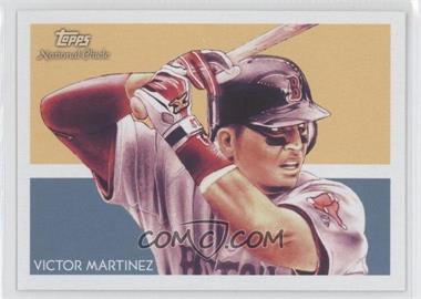 2010 Topps National Chicle - [Base] - National Chicle Back #76 - Victor Martinez by Dave Hobrecht