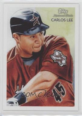 2010 Topps National Chicle - [Base] - Red Umbrella Logo Back #77 - Carlos Lee by Brett Farr /1