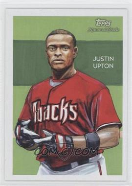 2010 Topps National Chicle - [Base] #104 - Justin Upton by Don Higgins