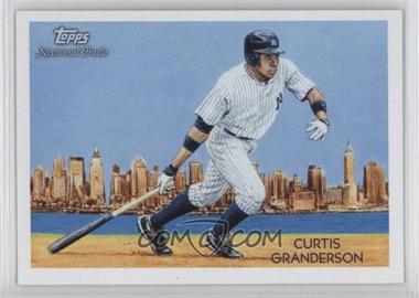 2010 Topps National Chicle - [Base] #110 - Curtis Granderson by Monty Sheldon