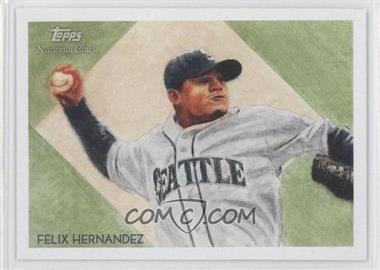 2010 Topps National Chicle - [Base] #114 - Felix Hernandez by Mike Kupka