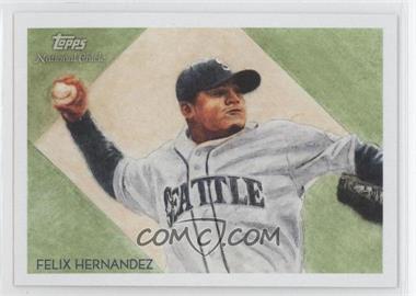 2010 Topps National Chicle - [Base] #114 - Felix Hernandez by Mike Kupka