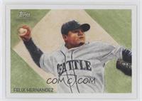 Felix Hernandez by Mike Kupka