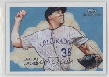 2010 Topps National Chicle - [Base] #118 - Ubaldo Jimenez by Jeff Zachowski