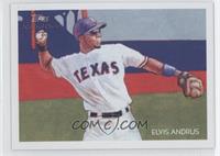 Elvis Andrus by Jeff Zachowski