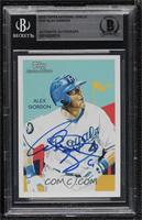 Alex Gordon by Ken Branch [BAS BGS Authentic]