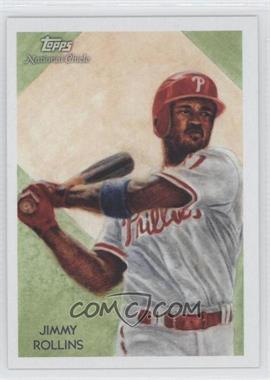 2010 Topps National Chicle - [Base] #157 - Jimmy Rollins by Mike Kupka