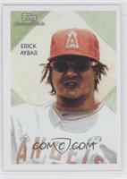 Erick Aybar by Mike Kupka