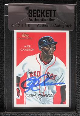 2010 Topps National Chicle - [Base] #171 - Mike Cameron by Paul Lempa [BAS Seal of Authenticity]