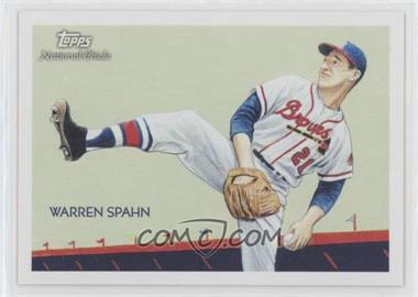 2010 Topps National Chicle - [Base] #214 - Warren Spahn by Monty Sheldon