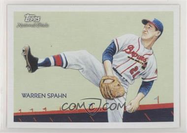 2010 Topps National Chicle - [Base] #214 - Warren Spahn by Monty Sheldon