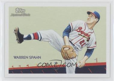 2010 Topps National Chicle - [Base] #214 - Warren Spahn by Monty Sheldon