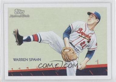 2010 Topps National Chicle - [Base] #214 - Warren Spahn by Monty Sheldon