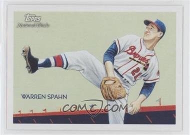 2010 Topps National Chicle - [Base] #214 - Warren Spahn by Monty Sheldon