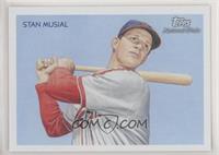 Stan Musial by Monty Sheldon