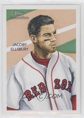 2010 Topps National Chicle - [Base] #27 - Jacoby Ellsbury by Don Higgins