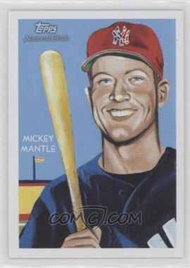 2010 Topps National Chicle - [Base] #293 - SP - Mickey Mantle by Paul Lempa