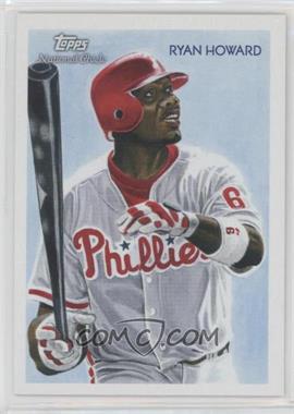 2010 Topps National Chicle - [Base] #37 - Ryan Howard by Ken Branch