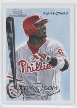 2010 Topps National Chicle - [Base] #37 - Ryan Howard by Ken Branch